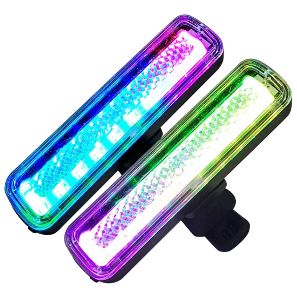 신지전자 RT-207 자전거 14가지 LED 모드 레인보우 후미등 카멜레온 라이트, 1개 25,000원