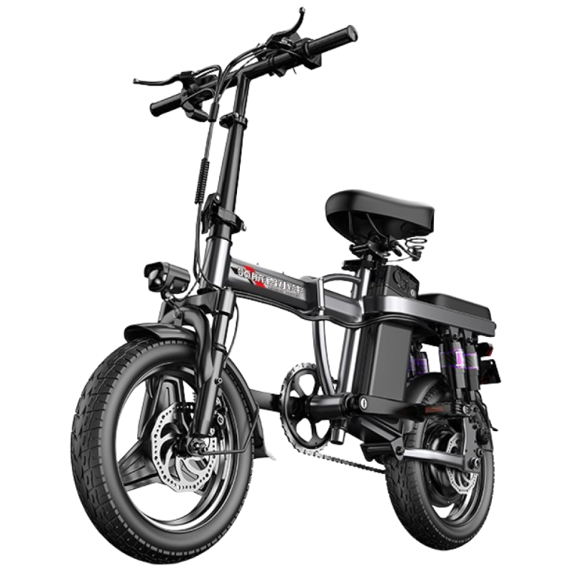 GT 전기자전거접이식 고출력 전동 출퇴근 미니벨로 경량 48V, 블랙, 스틸 399,000원