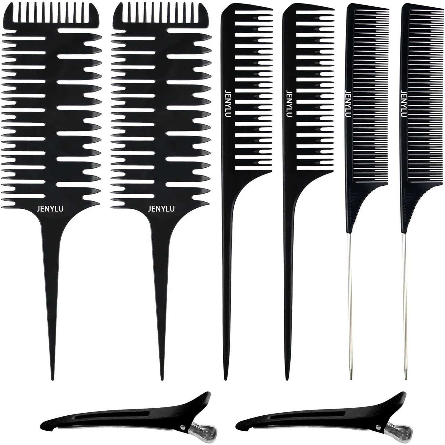 투톤염색 빗 세트 내열 정전기 방지 헤어스타일링 빗 셀프 염색 살롱 헤어 케어 | 남녀 공용 27,880원