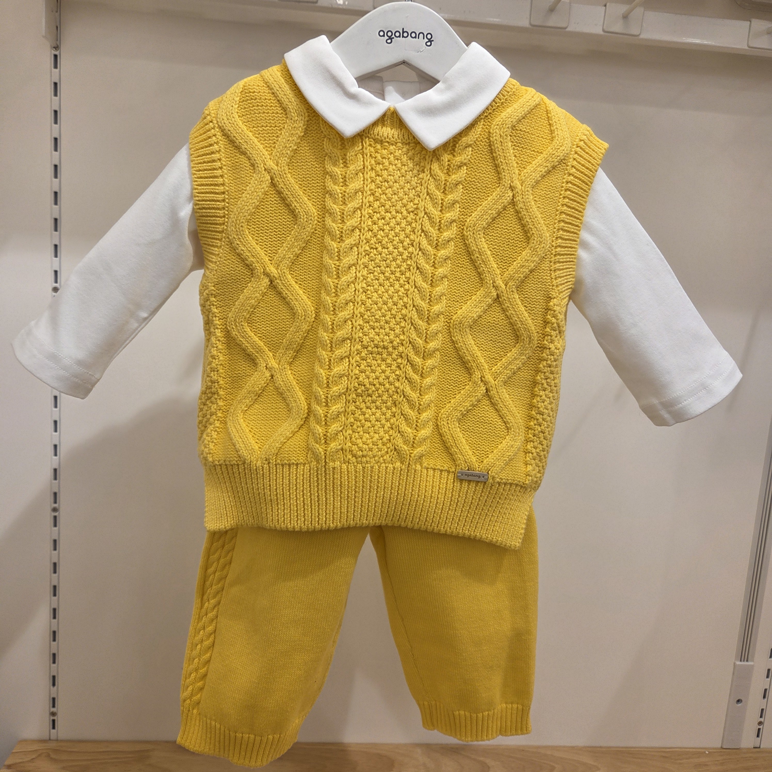 [추천]아가방 초특가세일~~/ 조끼+티셔츠+바지3종세트~/ 봄느낌 낭낭~멋쟁이 니트~/ 겨울부터 쭉입기좋은 외출복 상하복~/ 사진 촬영용~ 돌복~추천~ 53,400원