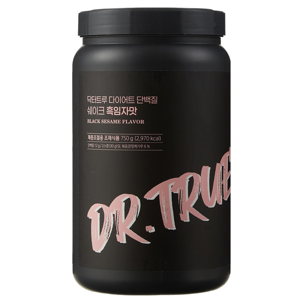 DrTrue 단백질 쉐이크 흑임자맛, 750g, 1개 37,000원