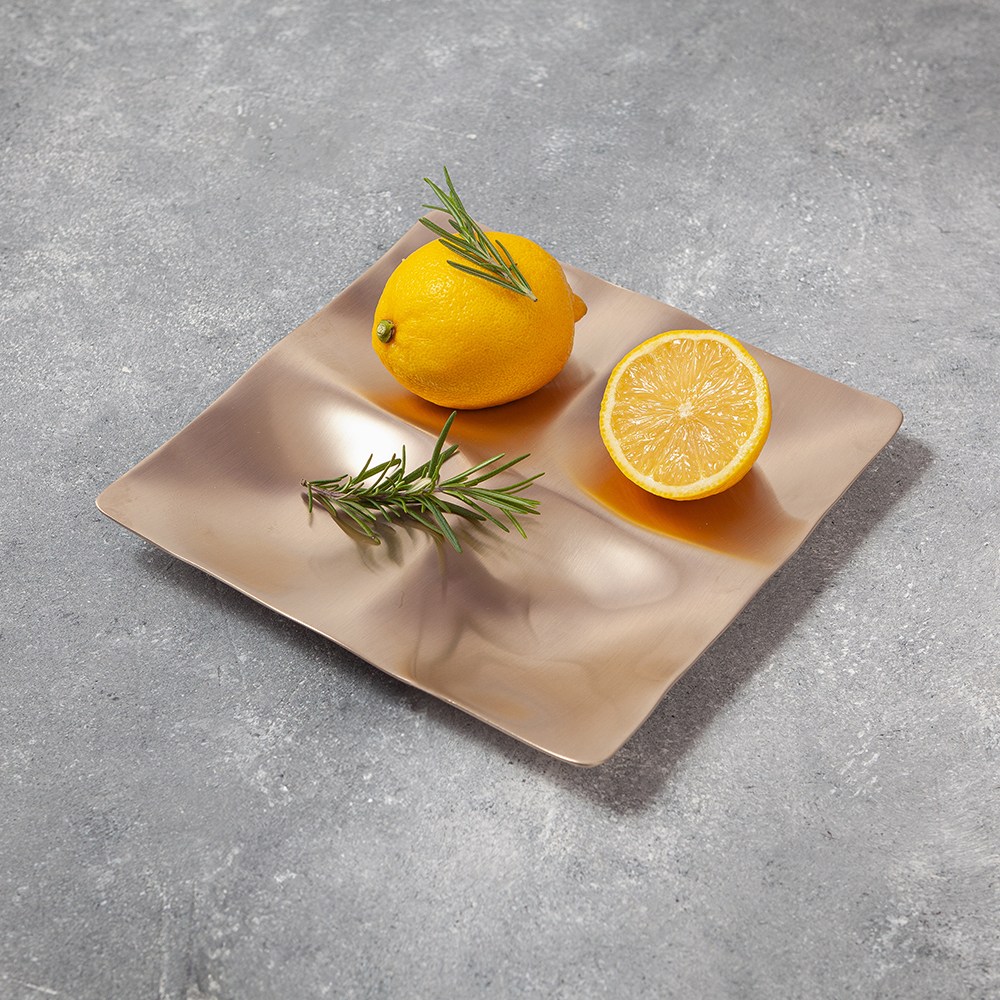 서촌유기 방짜 유기 4칸 나눔접시 놋그릇 사절판, 1개, 방짜유기-나눔접시(18.5cm x18.5cm) 58,000원