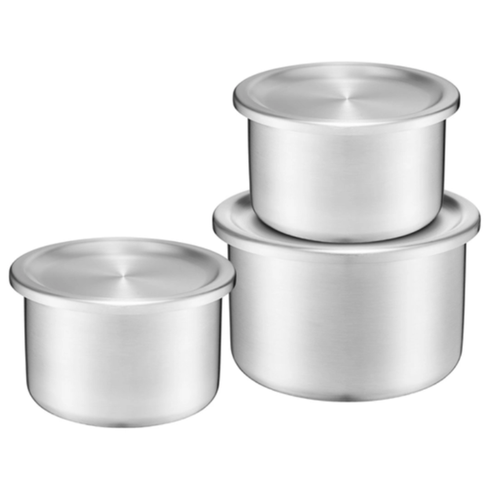 쿡에버 올 스테인레스 푸드 캐니스터 6P 스테인리스 밀페보관용기, 1세트, 6P 48,980원