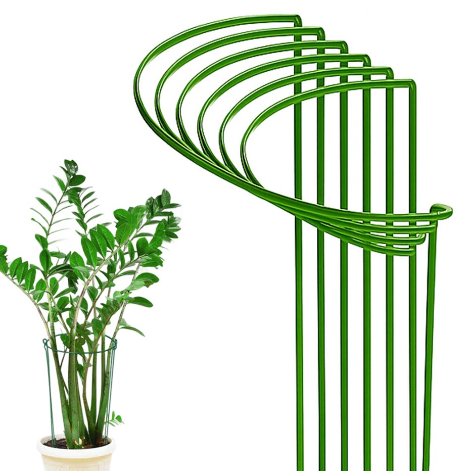 앙플랜트 철제 반원 원형 식물지지대, 6개 10,000원