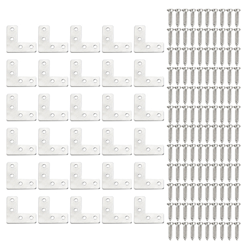 OON L자형 브라켓 30p + 나사 120p 세트 8,000원