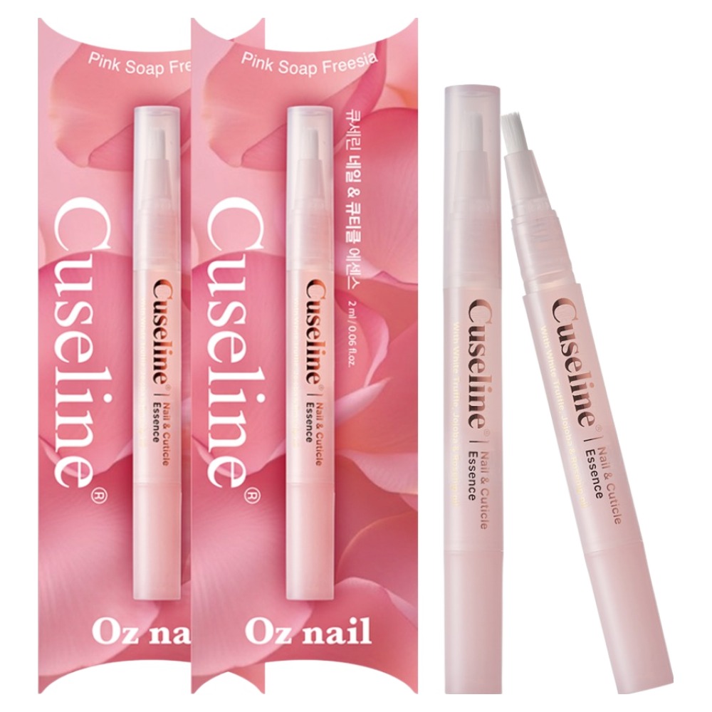 오즈네일 큐세린 네일 큐티클 케어 에센스 오일펜 핑크 솝 프리지아, 2개, 2ml 8,900원