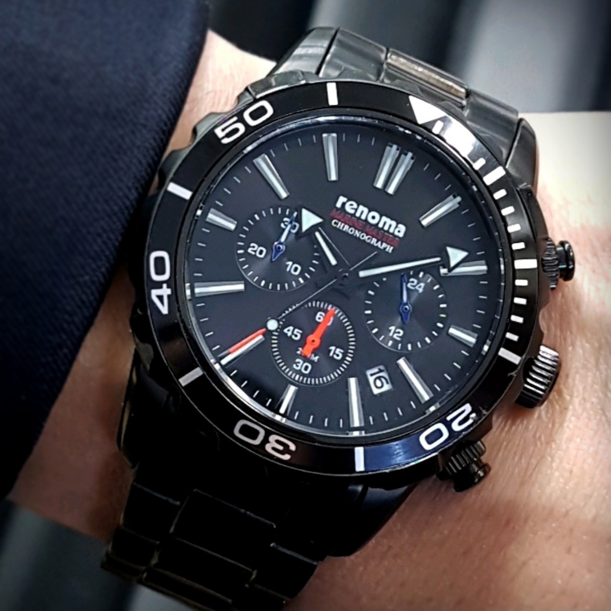 renoma 레노마 마린마스터 200M 방수 남성 다이버시계 RE555 119,100원