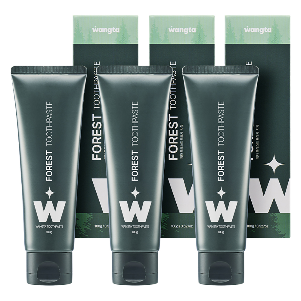 왕타 포레스트 프레시 구취케어 치약, 100g, 3개 13,620원