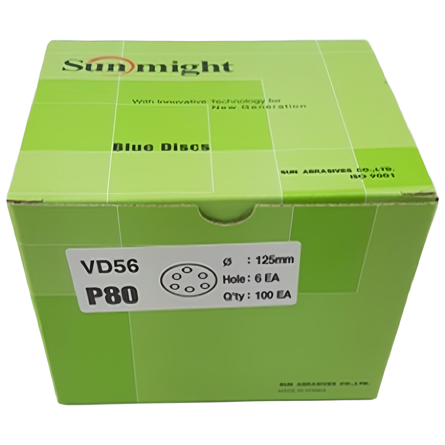 태양연마 종이 5인치 무홀(벨크로)/ 1박스(100장), 1개 22,650원