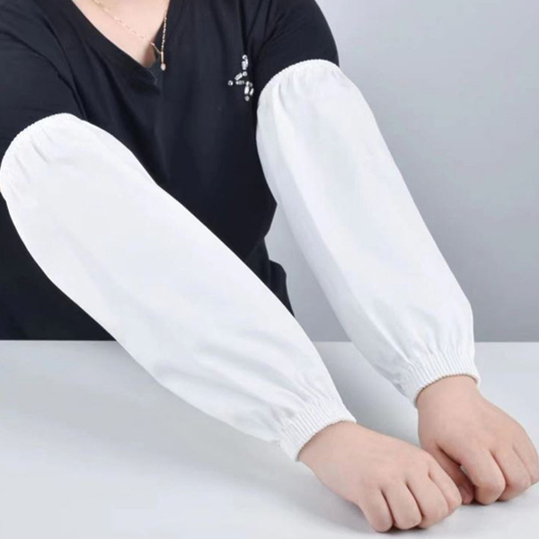 다스몰 작업용 토시 주방 방수 팔토시, 밴딩형 화이트, 6켤레 10,900원