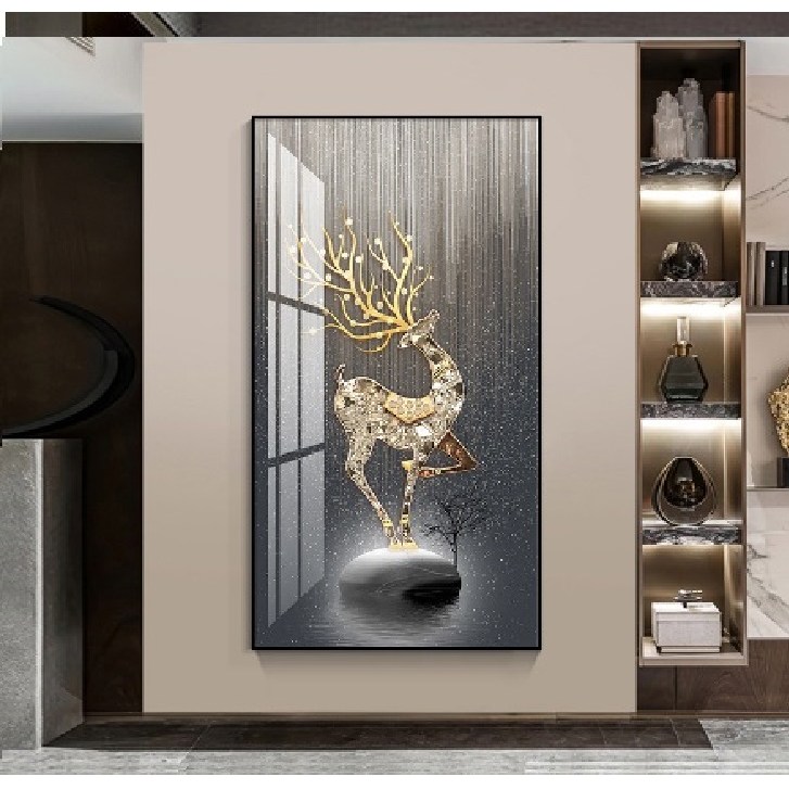 미나박스 미나박스 골드황금사슴 액자 풍수 인테리어 행운과 부를 부르는 그림 159,000원
