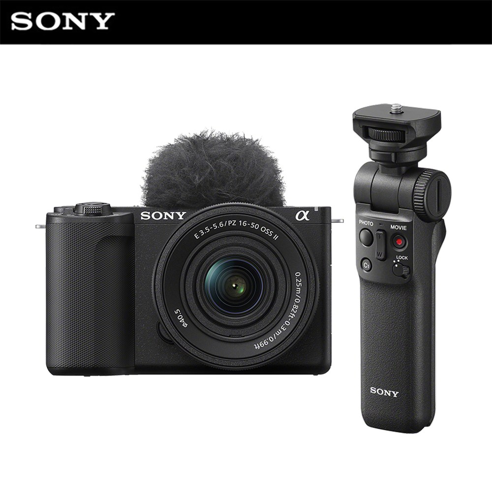 소니 공식대리점 카메라 ZV-E10M2K 블랙 (SELP16502 렌즈킷) + GP-VPT2BT 슈팅그립  브이로그 알파 1,529,000원
