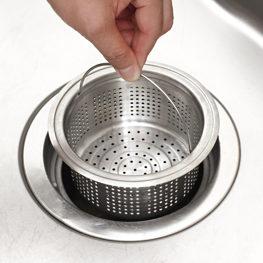 스텐팩토리 통스텐 304 싱크대 배수구 거름망, 단일색상, 1개 9,010원