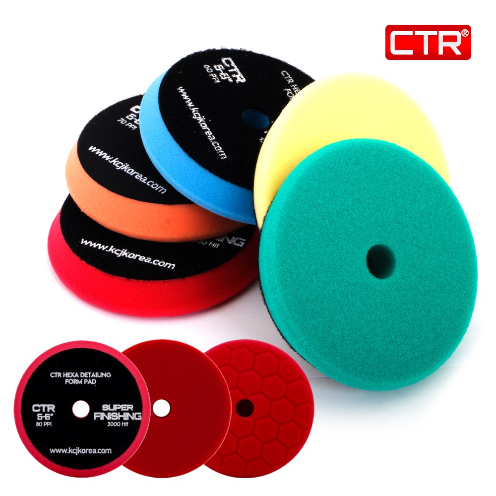 CTR 광택패드 폼패드 6인치 차량용 광택기패드 9,900원