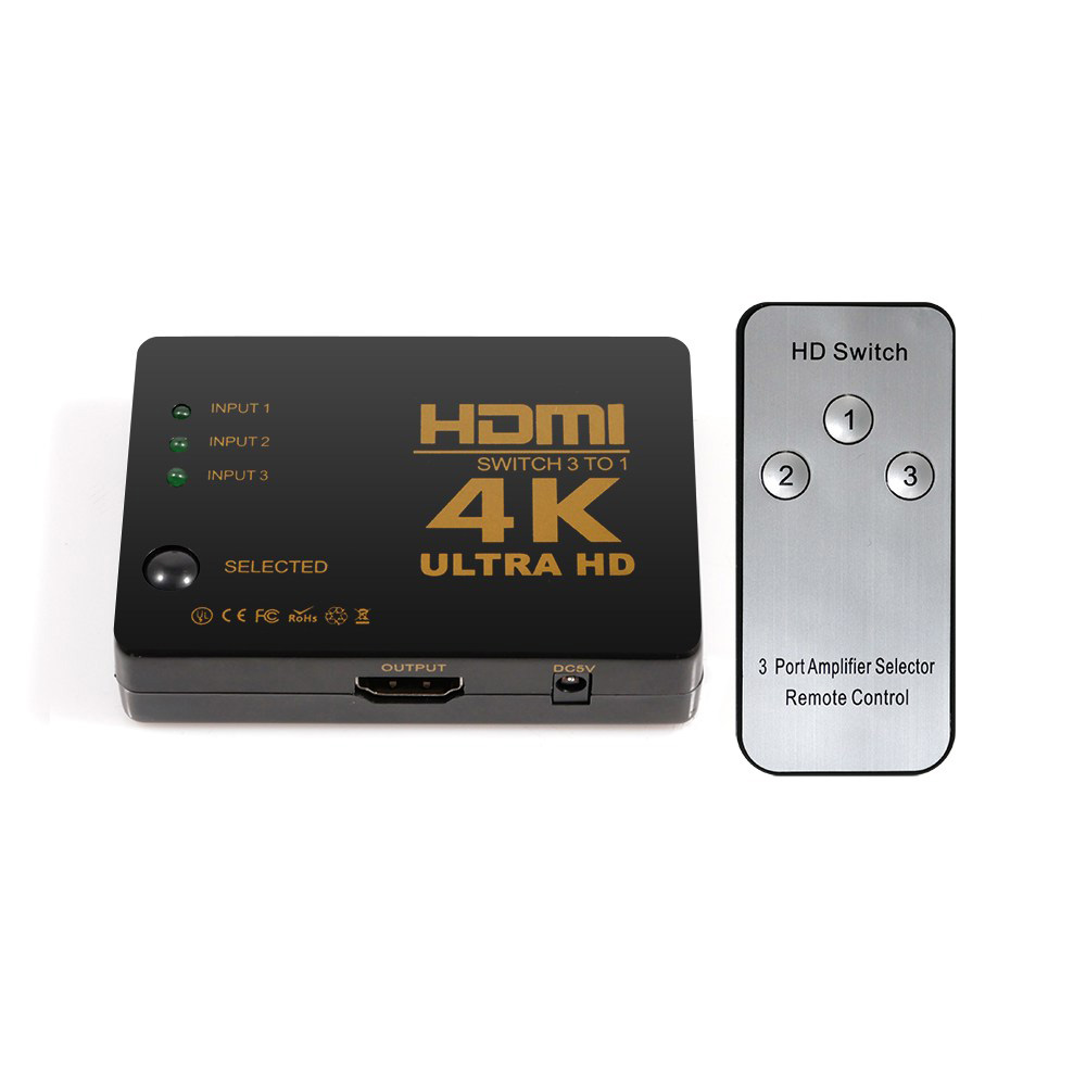 넥스트유 3대1 HDMI 선택기 UHD 4K 9,100원
