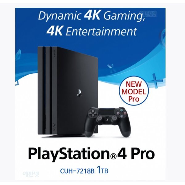 플레이스테이션4 프로 본체 7218B 1TB (PS4 PRO/중고) 298,000원