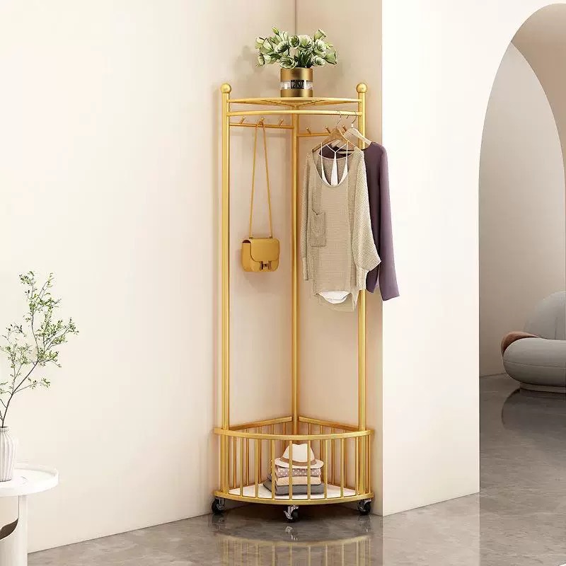 코너옷걸이 코너행거 좁은 옷장 침실 원룸 선반 튼튼한 이동식 행거 투에스리빙,코너형수납선반 49,100원