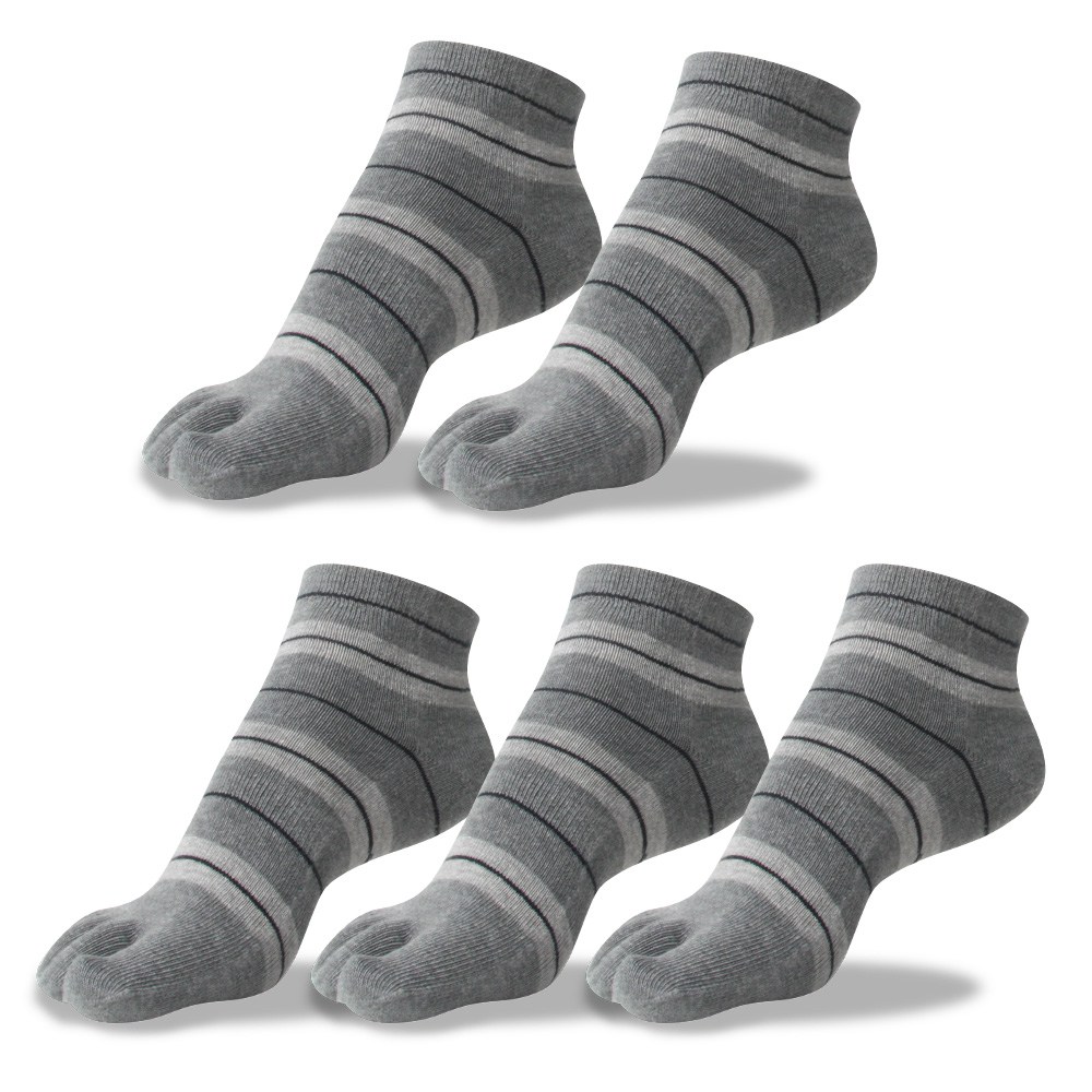 양말조아 남자 가는 줄무늬 발편한 발가락양말 단목/중목-10족 24,900원