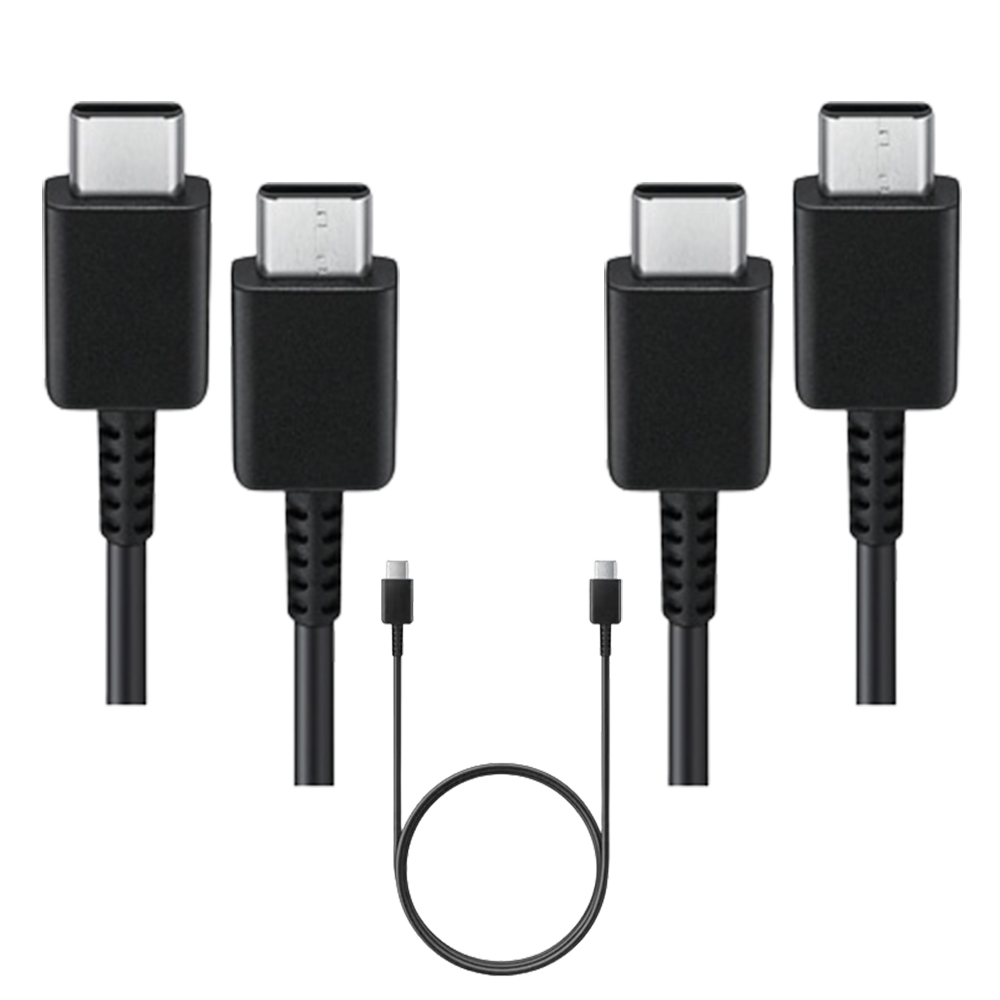 [1+1] 삼성정품 초고속충전 케이블 최대 60W 충전지원 C to C 타입 25W 갤럭시 스마트폰 통신 데이터 2개입, 1m, [1+1] 블랙+블랙, 1개 10,800원