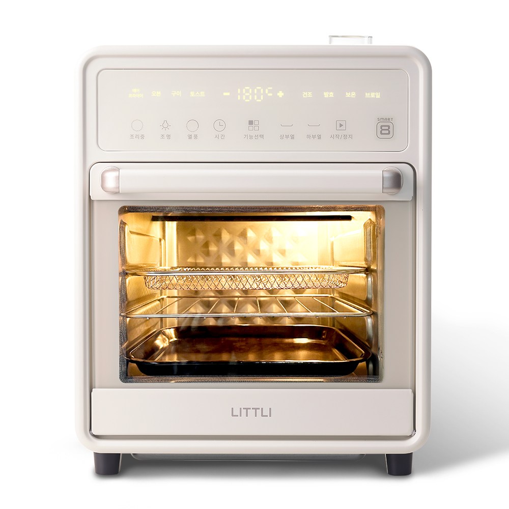 리틀리 오븐형 수분에어프라이어 20L 3단 대용량 그릴 스팀요리 MAM-01W 119,000원
