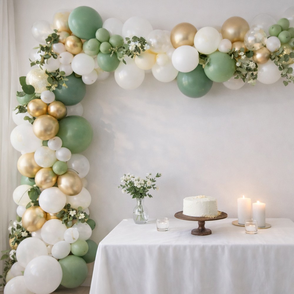 모아룸 풍선 가랜드 생일 파티 이벤트 장식 세트, 1세트, 파티 007(157pcs) 14,110원