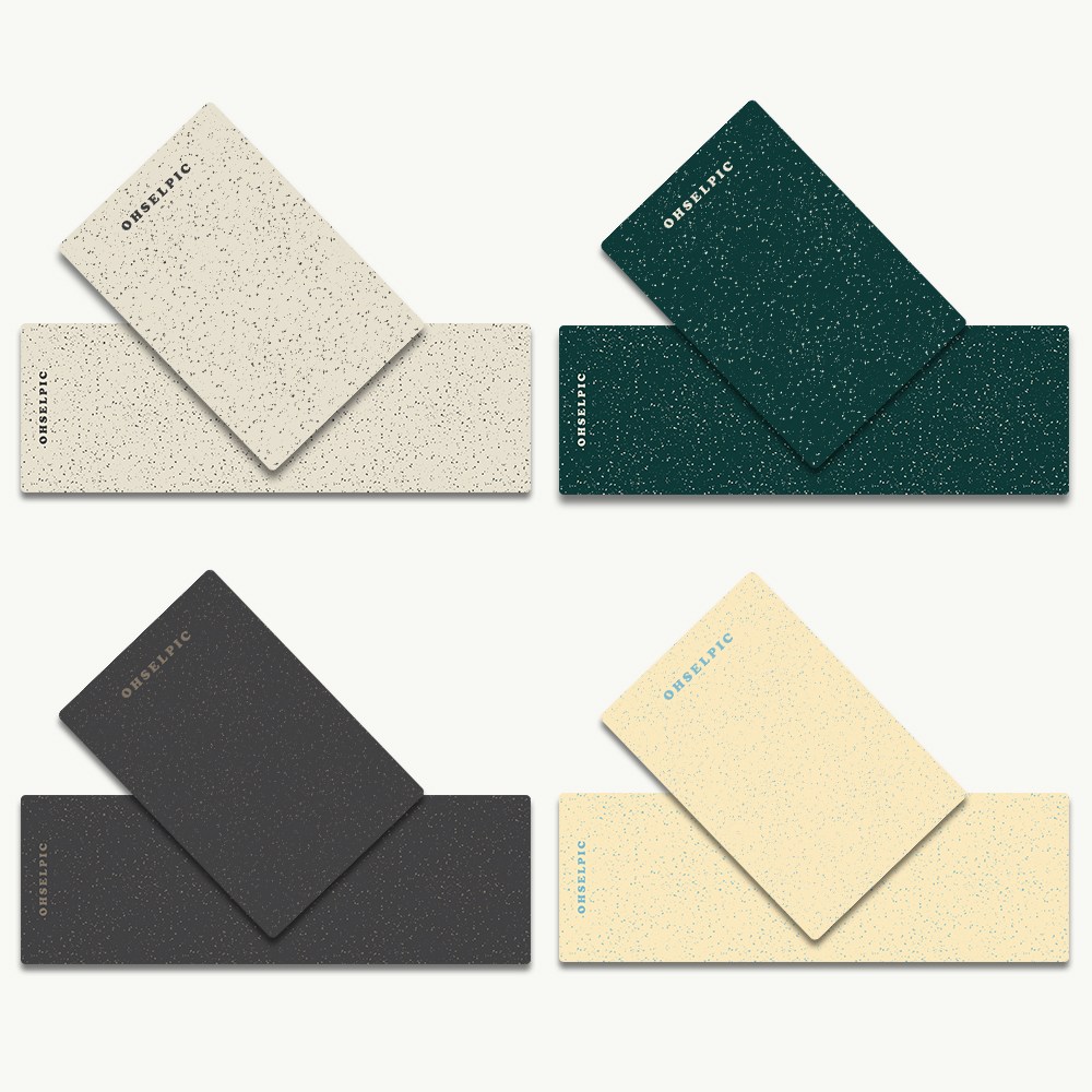 오셀픽 2종세트 오브제 사각형 빨아쓰는 규조토 발매트, 1세트, 크림 22,000원