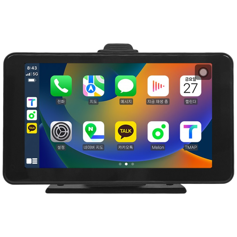 모비디안 DRIVE7 애플 무선 카플레이 안드로이드오토 차량용모니터 7인치 112,000원