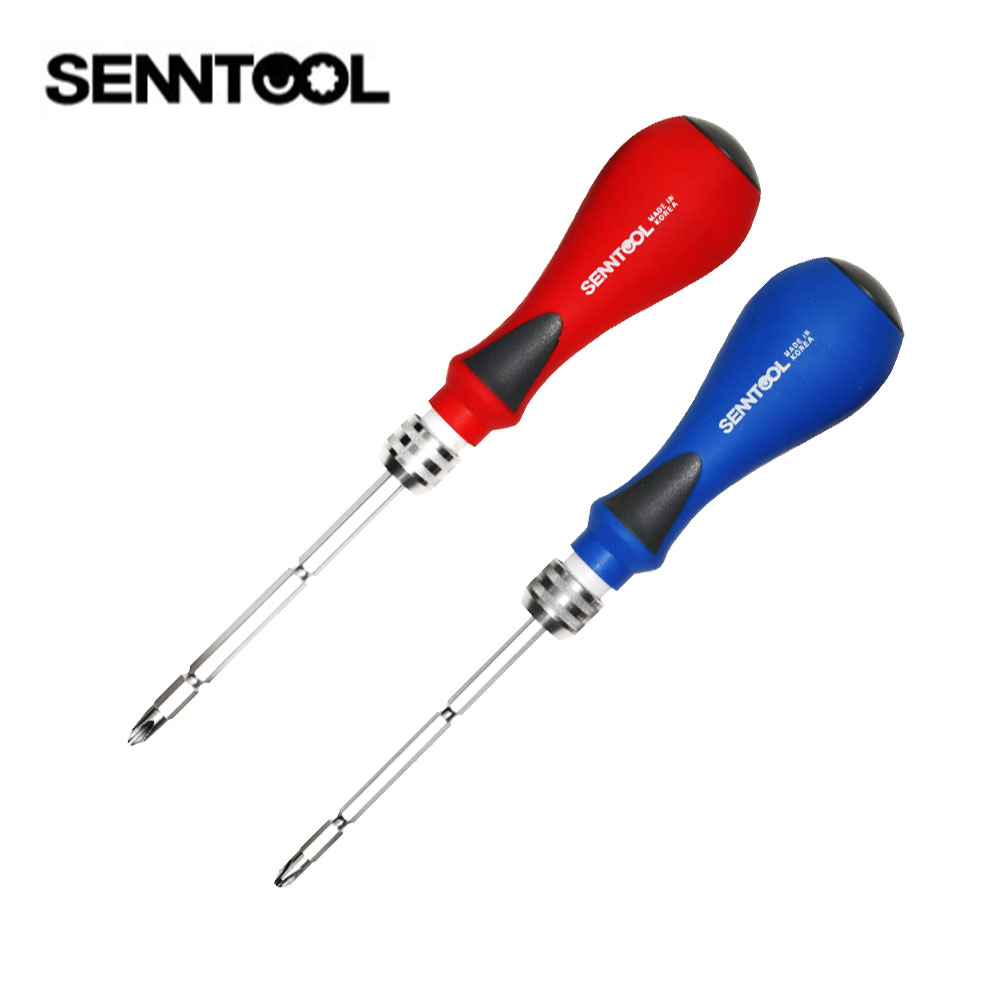 SENNTOOL 센툴 길이조절 양용 드라이버 길이조절 일자 십자 비트 ST-0501 6파이 4,500원