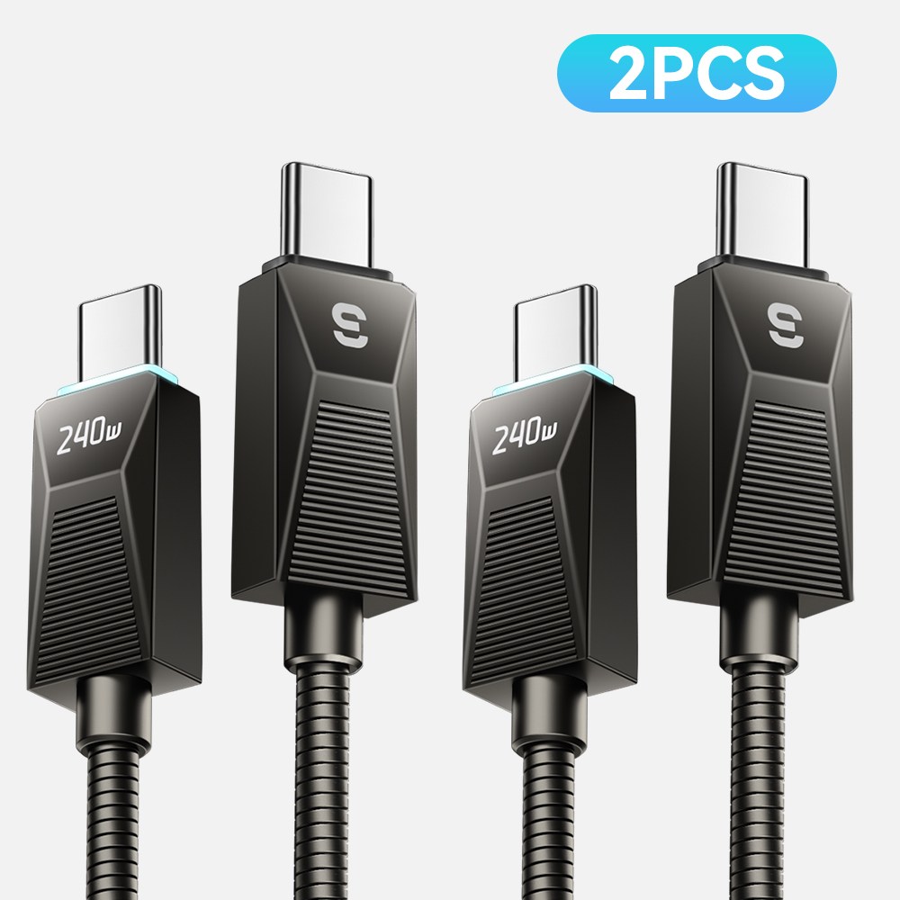 ESSAGER PD 100W/240W C to C타입 고속 충전기 케이블  2개입 10,800원