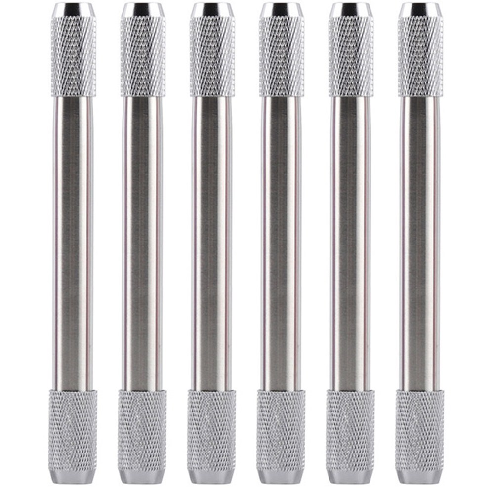 쁘띠끄 몽땅 연필깍지 홀더 뚜껑 6개, 실버 6,900원