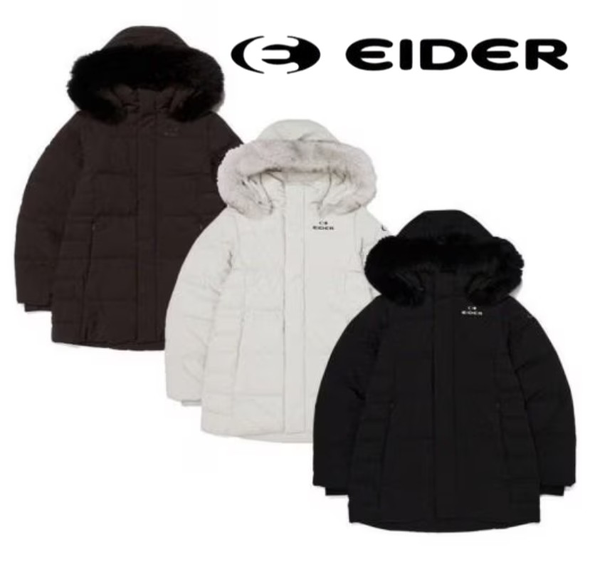 [백화점출발] 아이더 DWW24507 여성 스칼렛 미들 구스(거위털)다운자켓 블루폭스퍼 346,000원