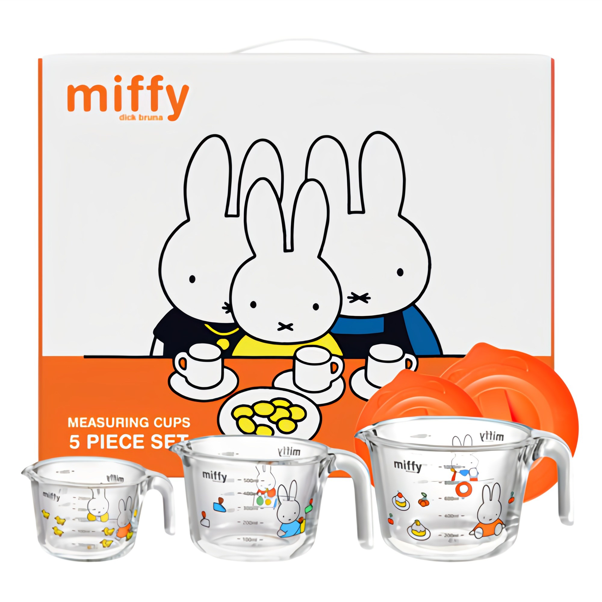 에지리 내열 유리 미피 계량컵 5p 세트, 투명, 1개 37,490원