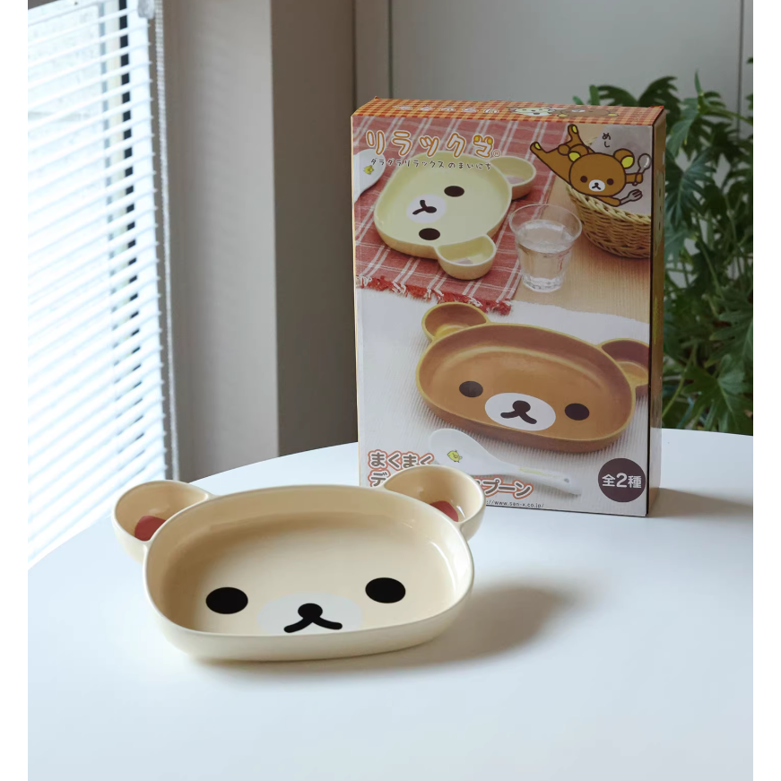 리락쿠마 코리락쿠마 캐릭터 플레이트 세트 | 곰돌이 접시 그릇 | 선택형 (2종) 27,600원