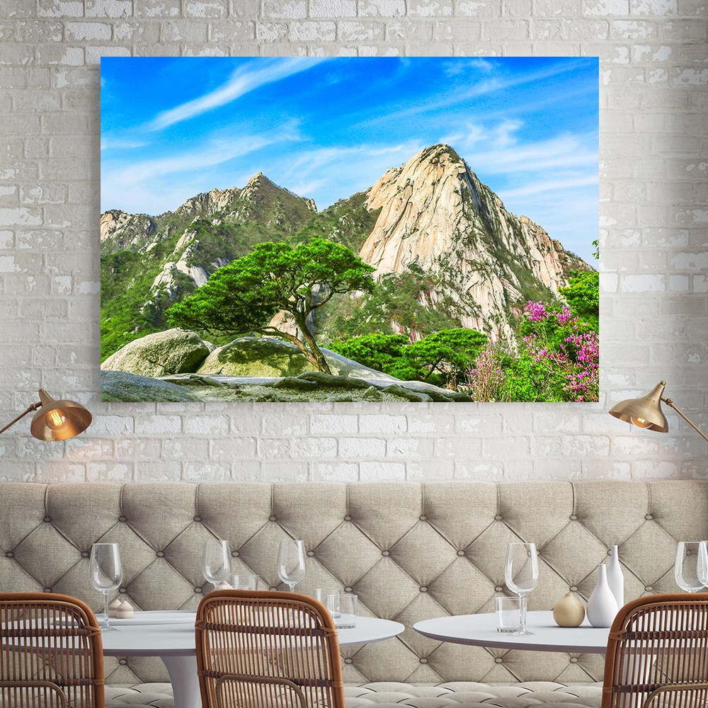 생기 금전운 재물운 소나무 숲 복들어오는 그림 민화 풍수 인테리어 집들이 선물 27,300원