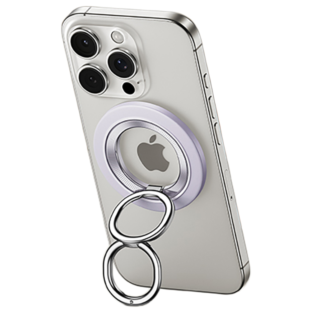 ESR 할로락 듀얼 링 맥세이프 그립 톡 스마트링 핸드폰 고리 거치대 탈부착, 라벤더, 1개 28,200원