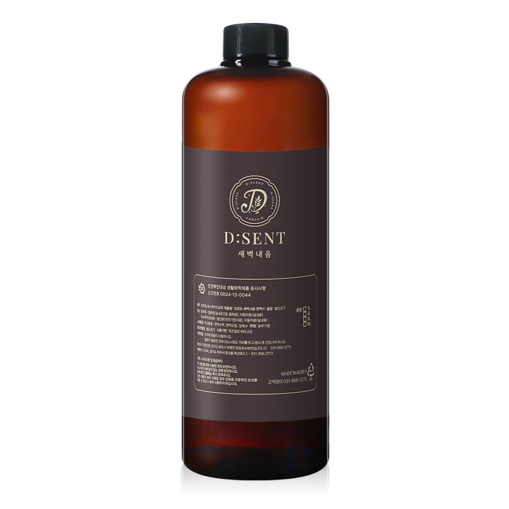 새벽내음 던센트 리필형 피톤치드 잎 편백수 천연 탈취, 1개, 1L 12,280원