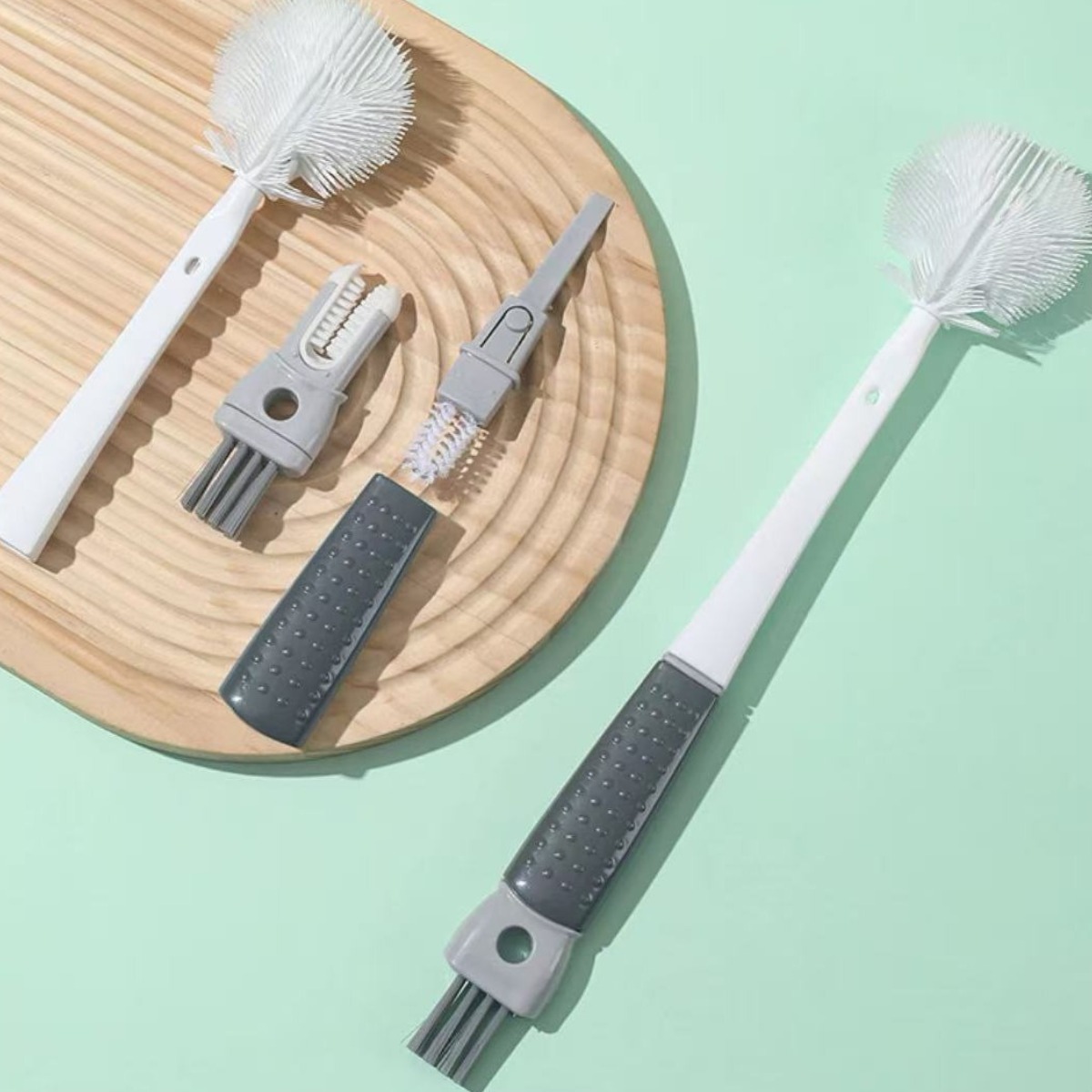 다예코 멀티 5 in 1 실리콘 텀블러 세척솔, 2개, 모던그레이 7,800원