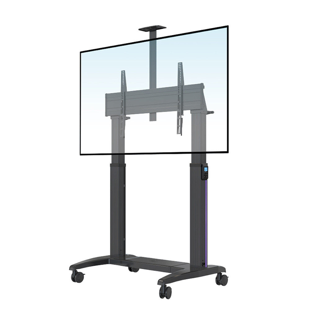TV브라켓 리모컨 전동 높낮이 조절 심플 디자인 스탠드 대형 모니터 이동식 바퀴형 티비 거치대 2,001,150원