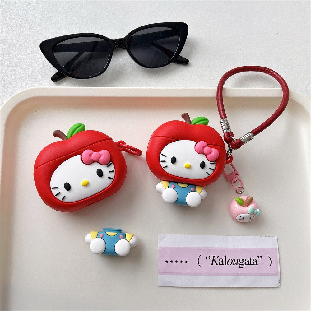 KT 사과 몸통 고양이 에어팟케이스 9,900원