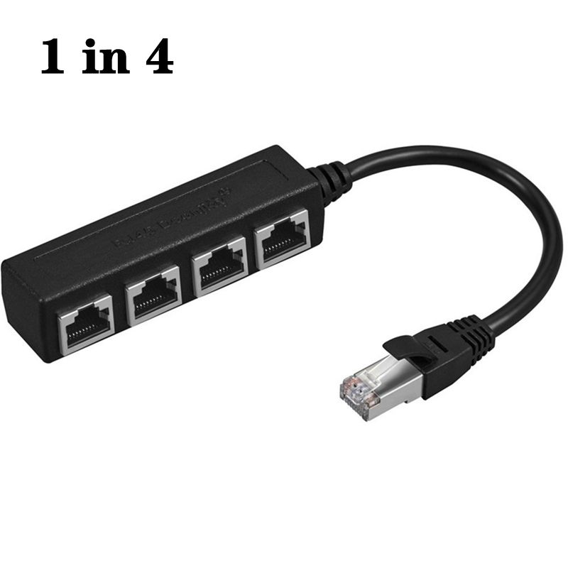 멀티 포트 어댑터 익스텐션 케이블, 이더넷 1 수-2/3/4 암 디스트리뷰터 LAN 네트워크, RJ45, 1/2*3*4, 20c 19,700원