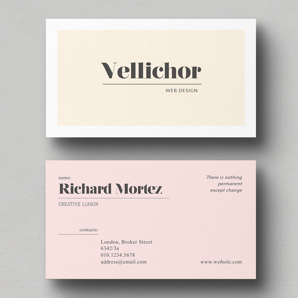 베이지핑크심플명함 미용실명함 헤어살롱 속눈썹명함 뷰티샵명함 반영구 명함인쇄 명함출력 소량명함 빠른제작 27,000원