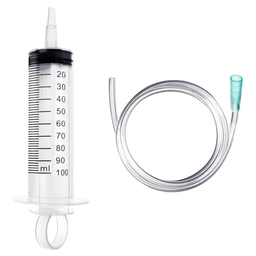 다온셀렉트 공업용 대형 주사기 100ml, 호스 1m, 혼합색상, 1개 6,870원