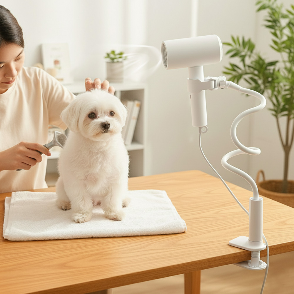 앙플러스 핸즈프리 강아지 헤어 드라이기 거치대 12,990원