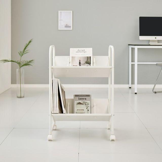 드리밍 국산 이동식 북카트 트롤리 이동식 북선반 웨건 캐리어카트 인테리어 소품 93,000원