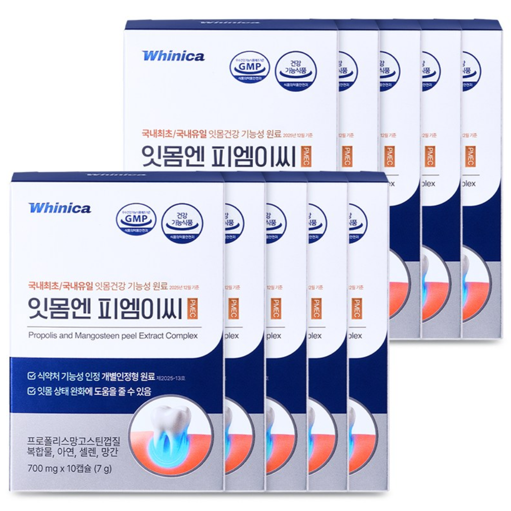 화이니카 잇몸엔 피엠이씨 PMEC, 10개, 10정 280,000원