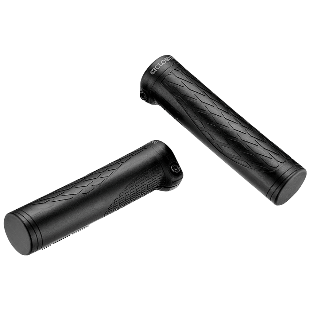 시클로베이션 트레일 컴프 그립 산악 자전거 핸들 손잡이, 블랙, 1개 18,000원