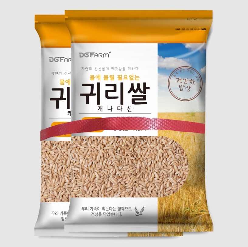 대구농산 불릴필요없는 귀리쌀, 4kg, 2개 12,980원