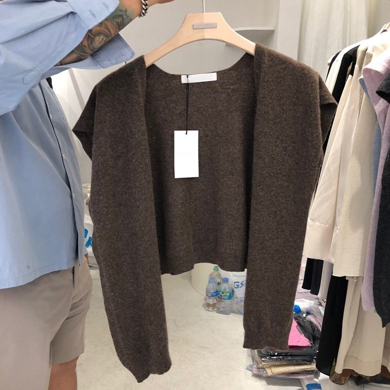 Makone 베이직 여성 니트 어께 숄 가디건 9colors 19,990원