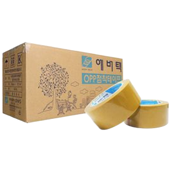 포장용 박스테이프 투명, 50개 91,000원