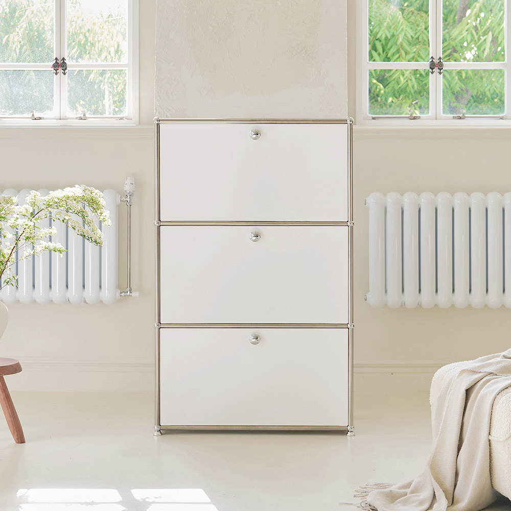 포스트모던 발렌 미드센츄리 3도어 모듈 770 3단 수납장 399,000원